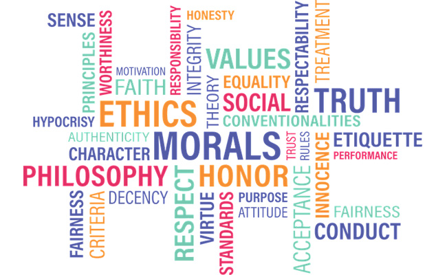 Your personal values– define them!
